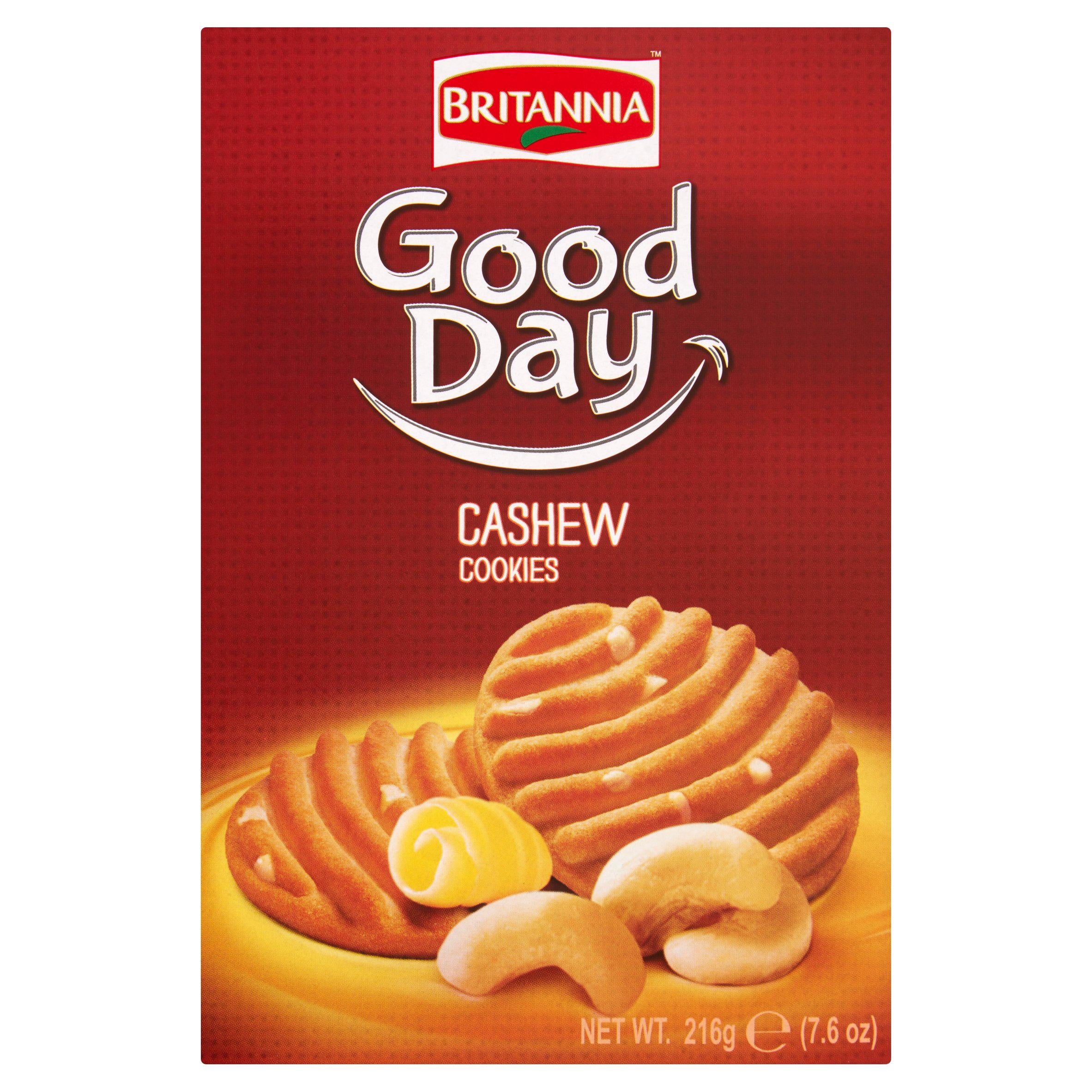 Britannia Good Day Cashew Cookies 216g GOODS Sainsburys   