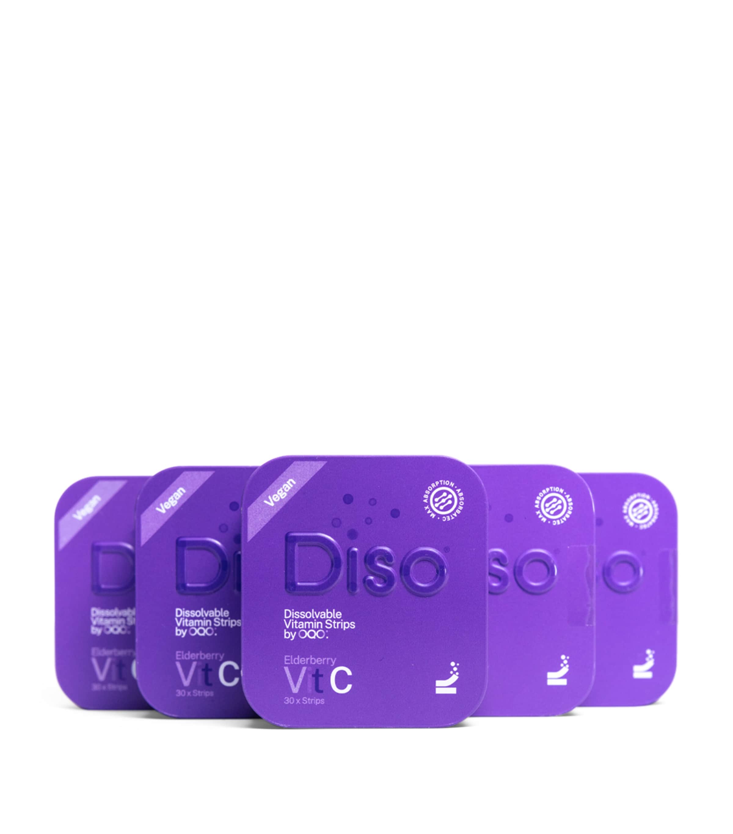 OQO DISO Immune Vitamin Strips 30 Strips, imported from the UK
