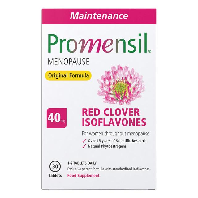 Promensil Maintenance Menopause Original Formula Supplement Tablets    30 per pack