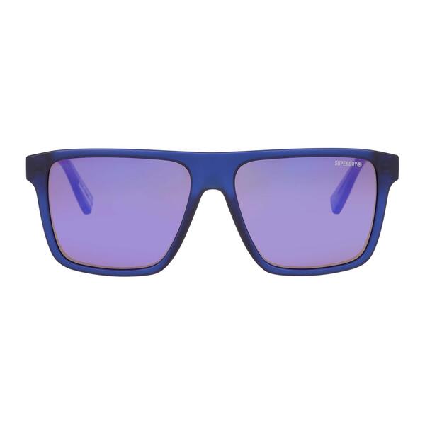 Superdry SDS-5046 men's sunglasses matte crystal cobalt blue, UK version