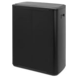 Brabantia Bo 60L touch bin in matt black, UK version