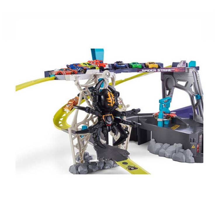 Metal Machines Spider Strike Garage playset - British product