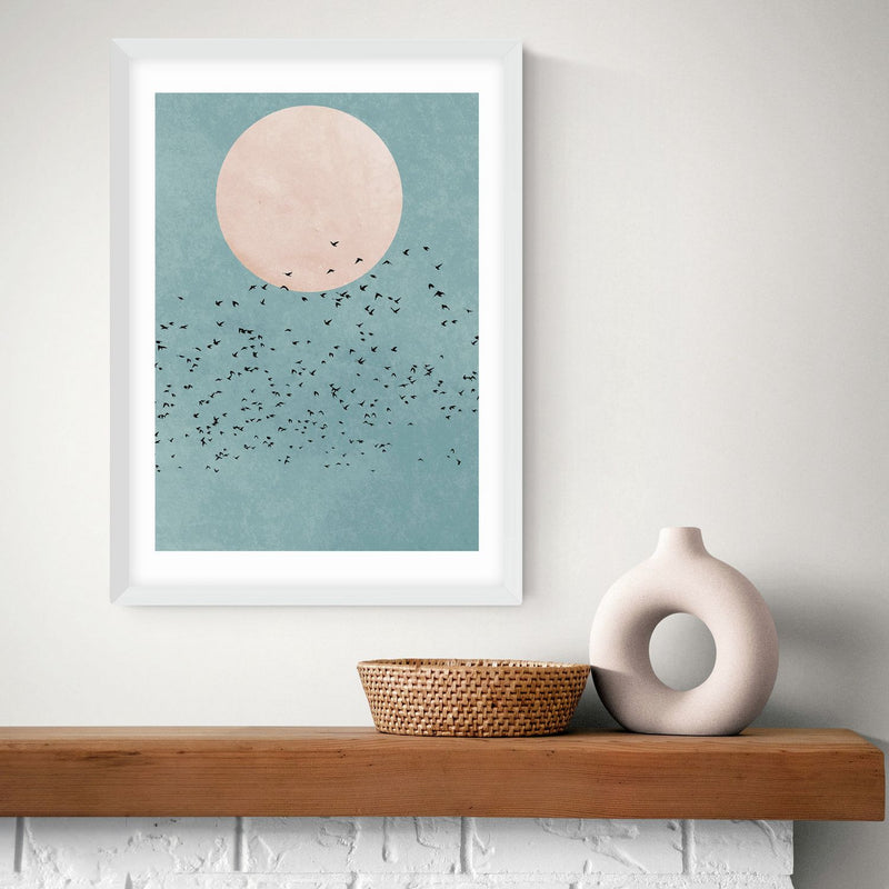 East End Prints Fly Away Unframed Wall Print A3