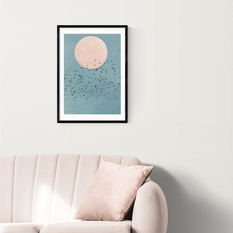 East End Prints Fly Away Unframed Wall Print A3