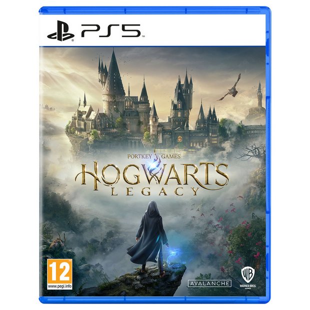 Hogwarts Legacy PS5 game disc, imported from the UK