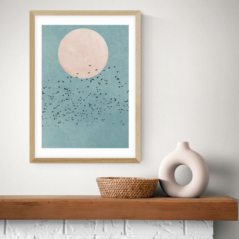 East End Prints Fly Away Unframed Wall Print A3