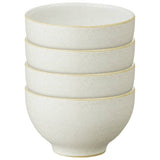 Denby stoneware nibble bowls cream set of 4 (British brand)