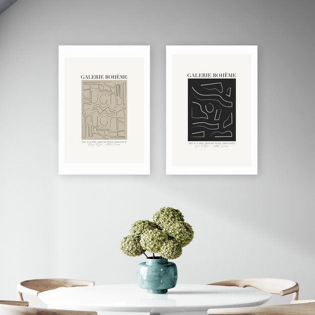 East End Prints Galerie Boheme art print A3 on archival paper, imported from the UK