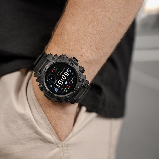 Reflex Active Series 38 Black smartwatch - British product