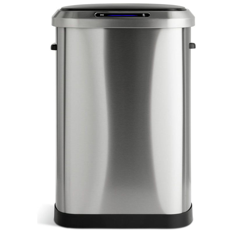 Habitat sensor bin brushed stainless steel 50L - British product
