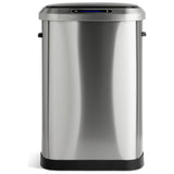 Habitat sensor bin brushed stainless steel 50L - British product