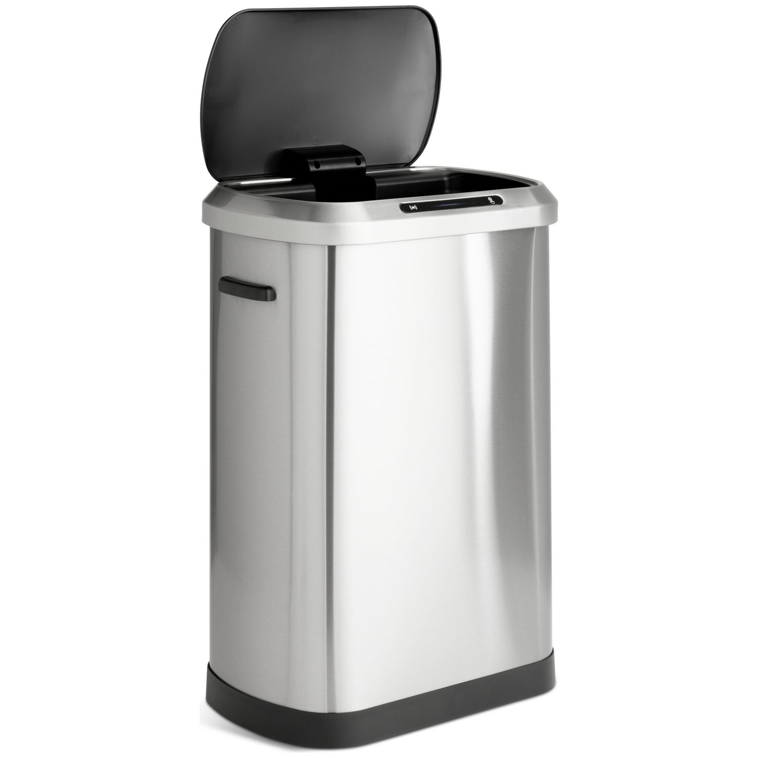 Habitat sensor bin brushed stainless steel 50L - British product