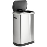 Habitat sensor bin brushed stainless steel 50L - British product