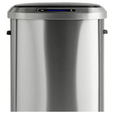 Habitat sensor bin brushed stainless steel 50L - British product