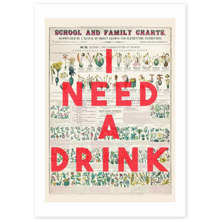 East End Prints humorous A3 art print, imported from the UK