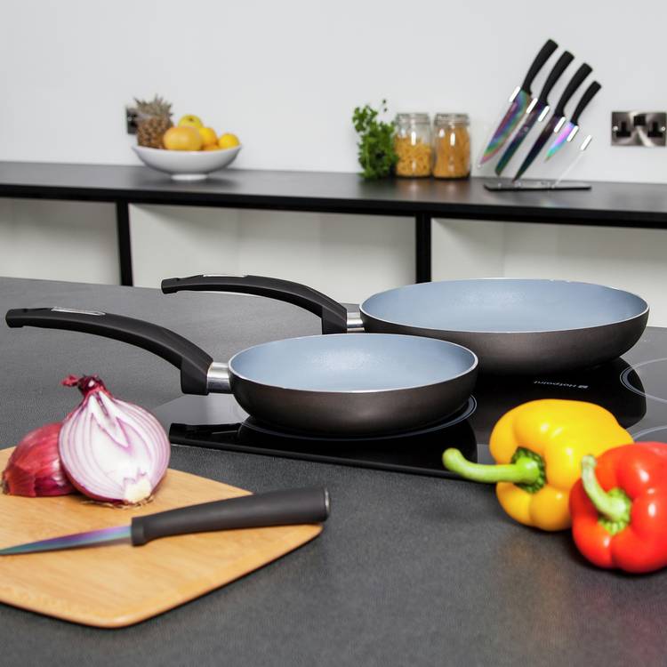 Tower Cerasure fry pan set 2 piece 20cm and 28cm (British brand)