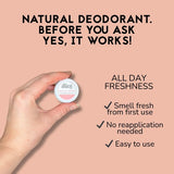 The Natural Deo Co teen deodorant balm citrus crush 10g mini, UK version