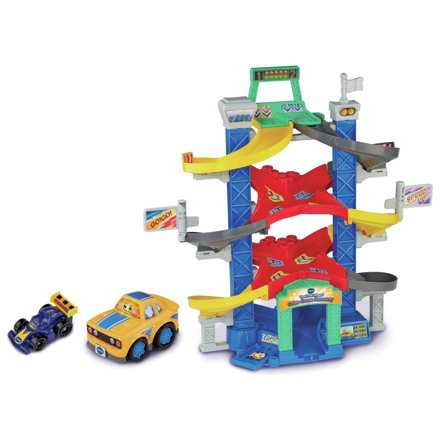 VTech Toot-Toot Criss-Cross Raceway toy - British product