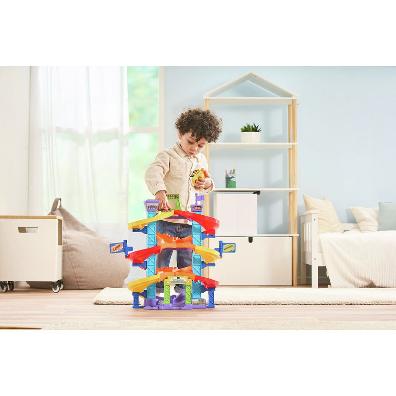 VTech Toot-Toot Criss-Cross Raceway toy - British product