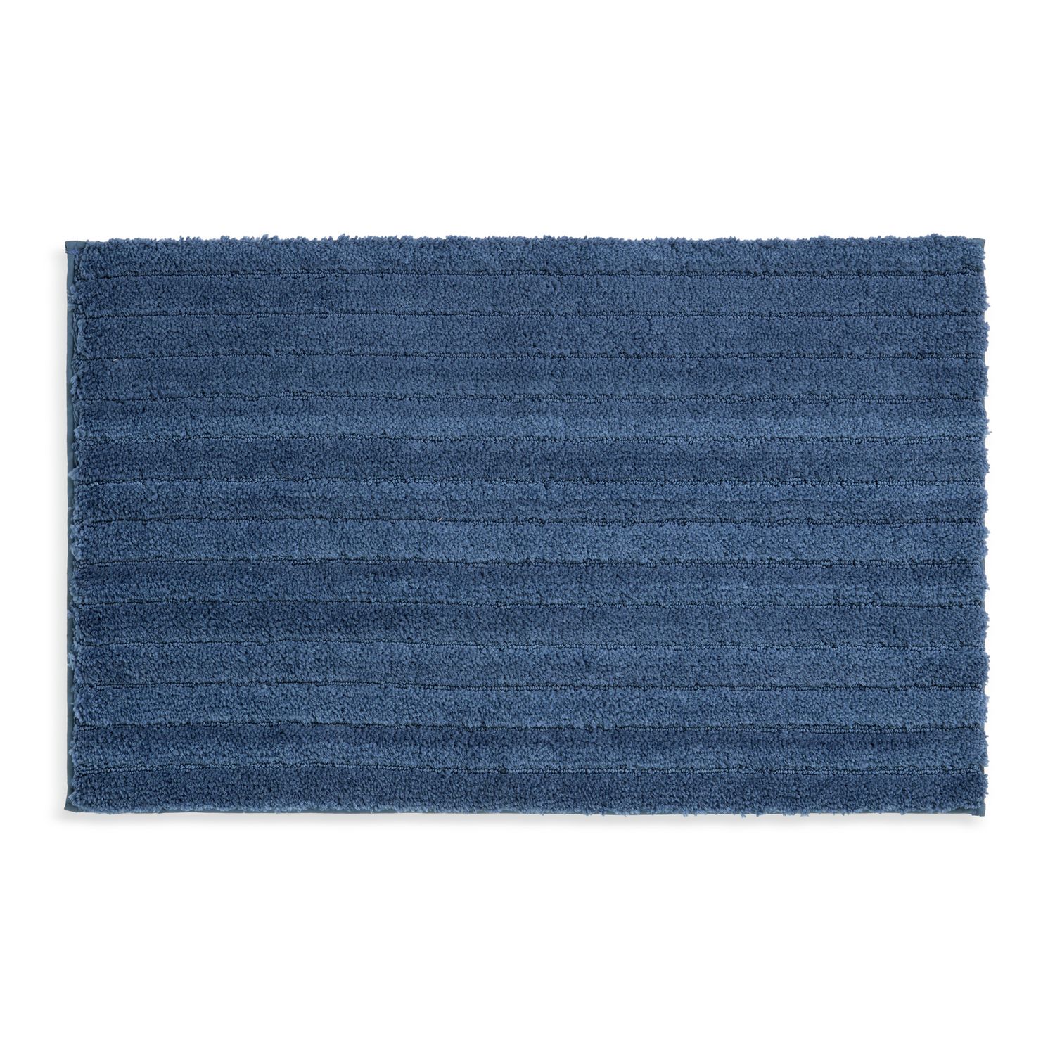Habitat Supersoft Quick Dry Bath Mat - Denim