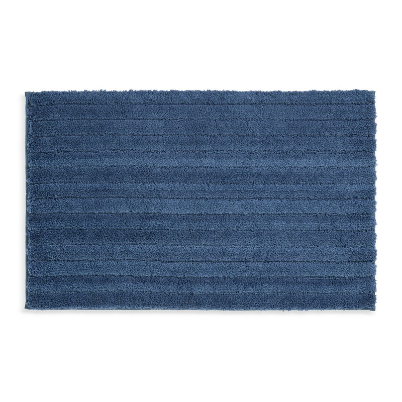 Habitat Supersoft Quick Dry Bath Mat - Denim