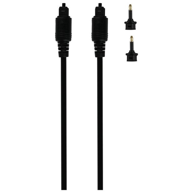 Audio optical cable 2m black, UK version