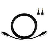 Audio optical cable 2m black, UK version
