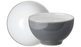 Denby Elements Set of 4 Stoneware Nibble Bowls - Fossil Grey GOODS Argos