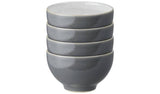 Denby Elements Set of 4 Stoneware Nibble Bowls - Fossil Grey GOODS Argos