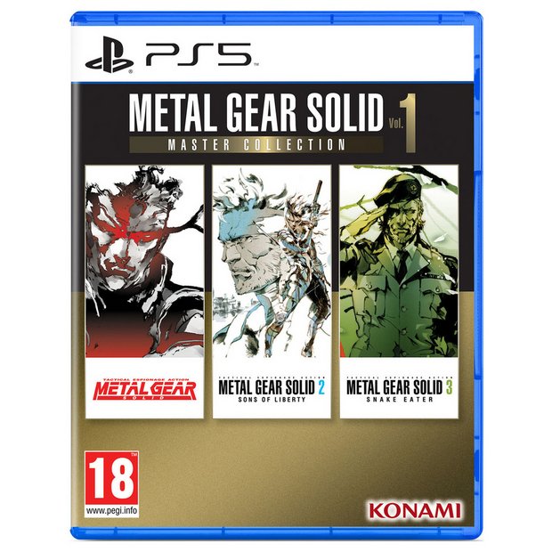 Metal Gear Solid Master Collection Vol.1 PS5 game, UK version