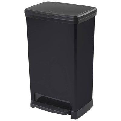Argos Moda 50 Litre Wide Pedal Bin - Black- Buy online at McGrocer