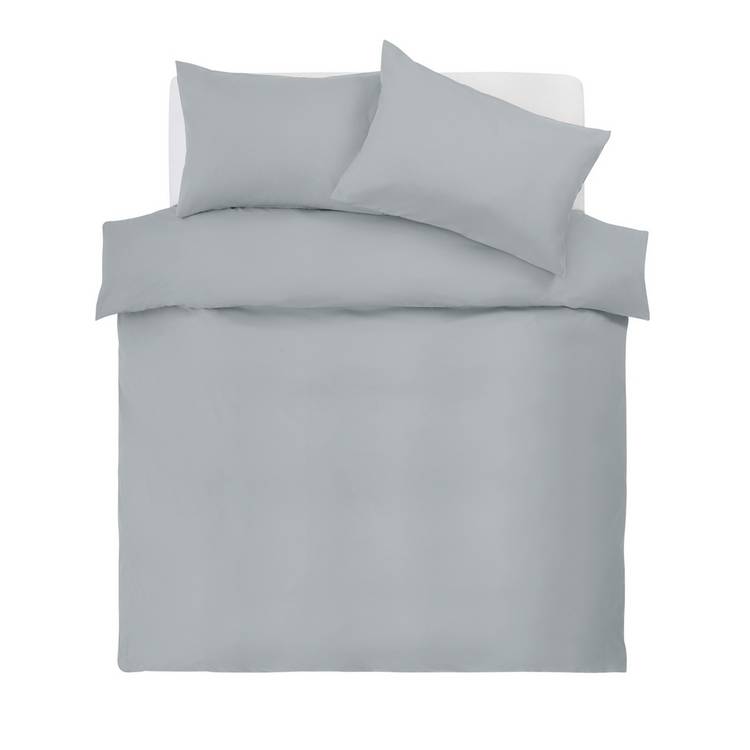 Home Essentials grey bedding set single - British product