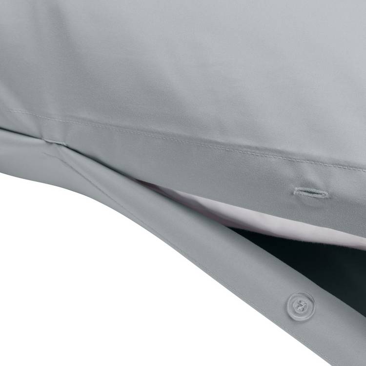 Home Essentials grey bedding set single - British product