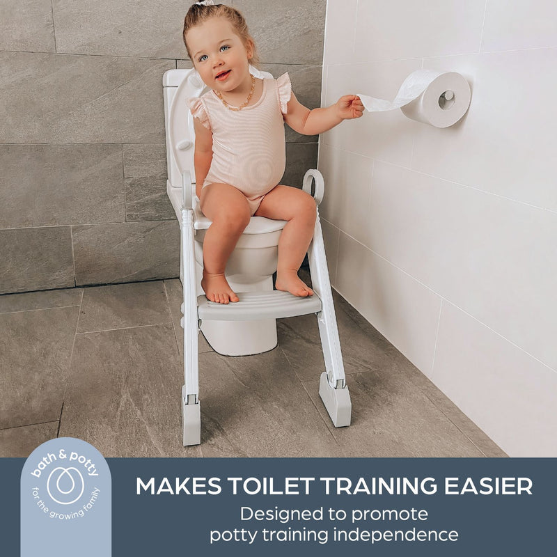 Dreambaby ladder potty trainer seat grey, imported from the UK