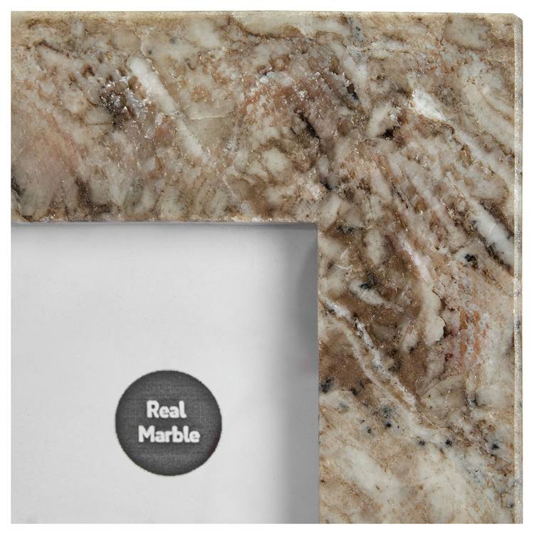 Habitat beige marble picture frame 5x7 - British product
