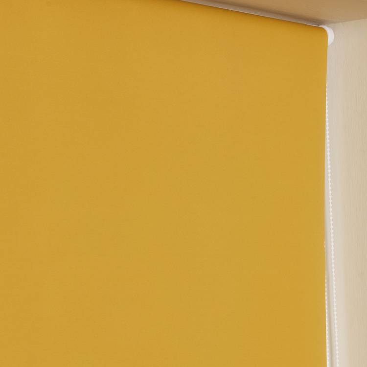 Habitat blackout roller blind mustard 60cm, UK version