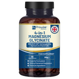 Prowise Magnesium Glycinate supplement with Ashwagandha Turmeric - British product