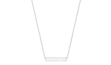 Revere Sterling Silver Personalised Bar Pendant GOODS Argos