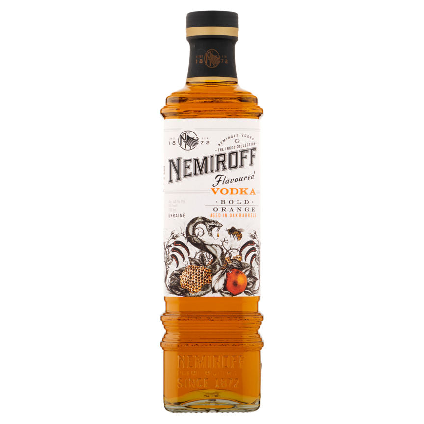 Nemiroff Bold Orange Flavoured Vodka 700ml