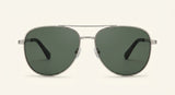 Cartier pilot-frame metal sunglasses (British brand)