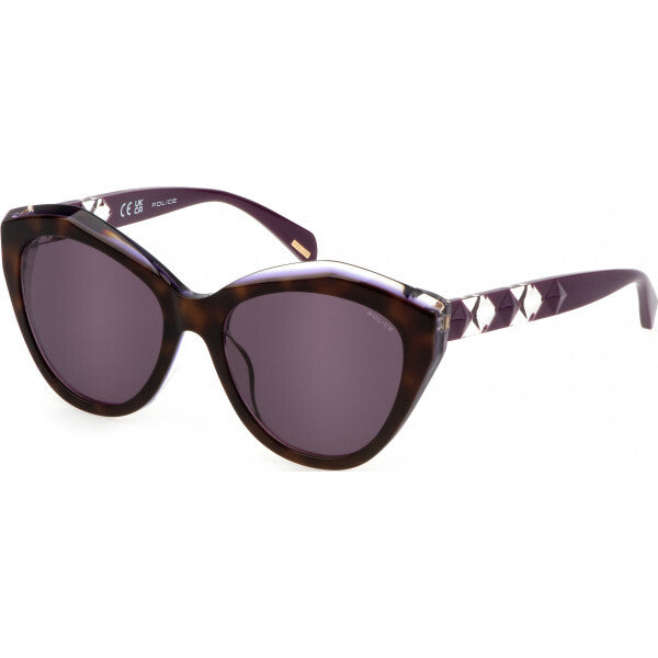 Police SPLL35 purple sunglasses (British brand)