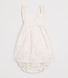 Marie-Chantal Cleo Athena frill baby dress 3-24 months, imported from the UK