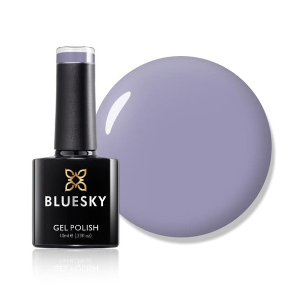 Bluesky gel polish Mid Grey (British brand)