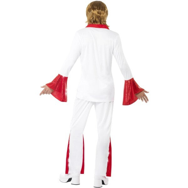 Smiffys Super Trooper male costume white red (British brand)