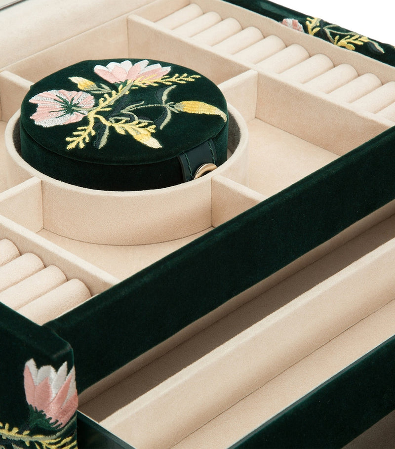 WOLF Medium Zoe jewellery box (British brand)