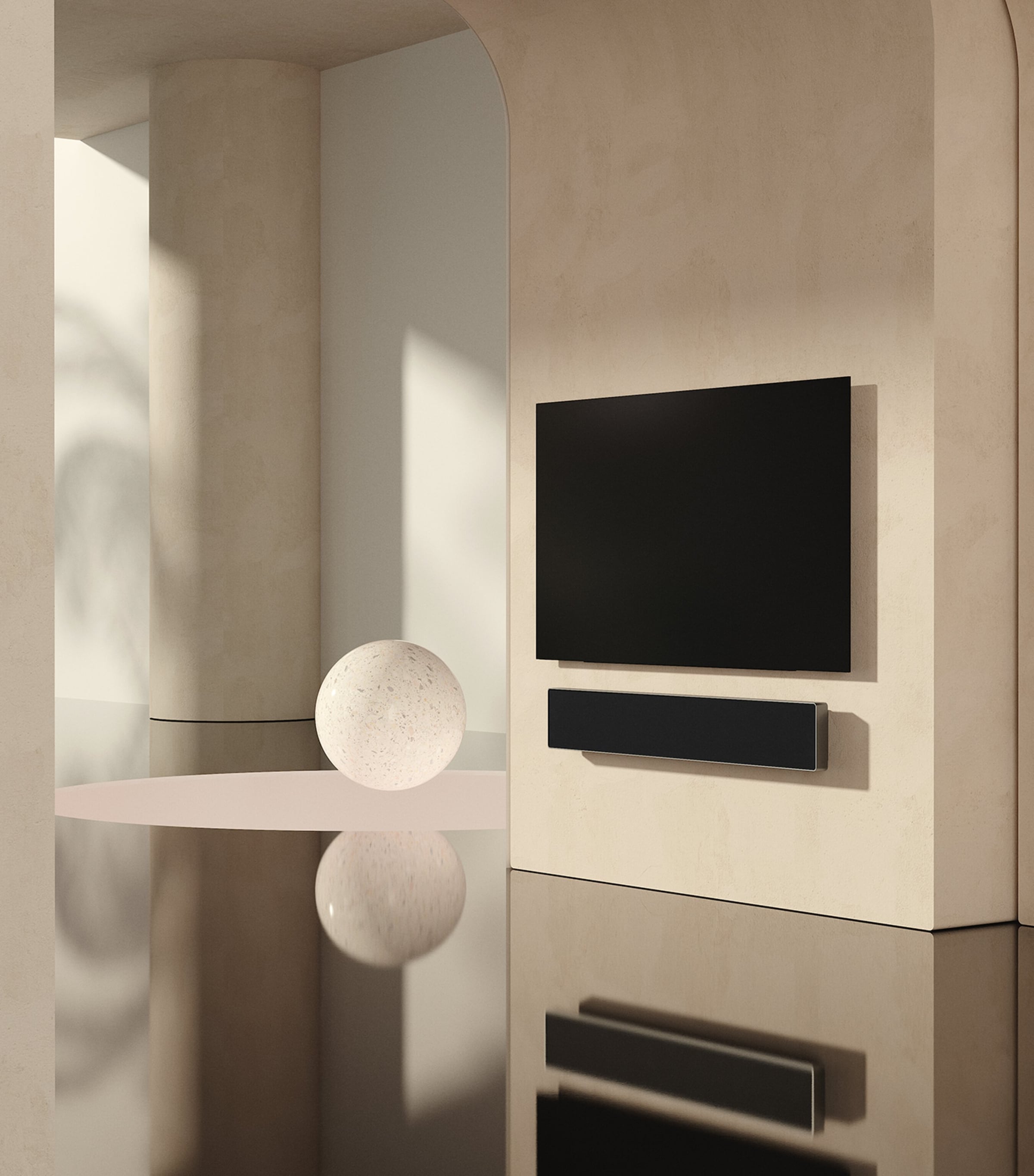 Bang & Olufsen Stage AL2 soundbar 110cm wide - British product