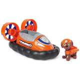 PAW Patrol Zuma's Hovercraft toy with collectible figure (British brand)