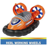 PAW Patrol Zuma's Hovercraft toy with collectible figure (British brand)