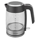Cookworks glass stainless steel kettle 1.7L, imported from the UK