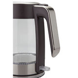 Cookworks glass stainless steel kettle 1.7L, imported from the UK
